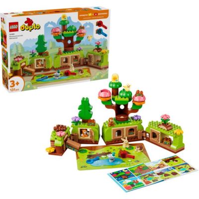 LEGO DUPLO - Les plný objevů a divokých zvířátek
