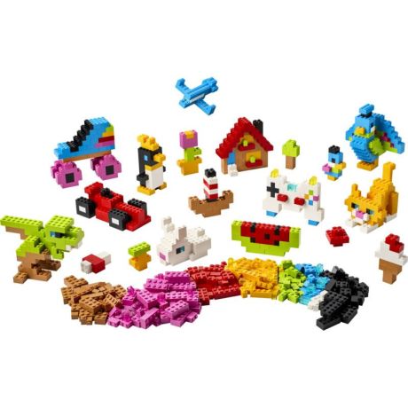 LEGO Classic - Színes kreatív kockák