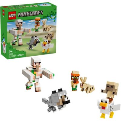 LEGO Minecraft - Kuřecí žokej a útok v poušti