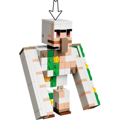 LEGO Minecraft - Kuřecí žokej a útok v poušti
