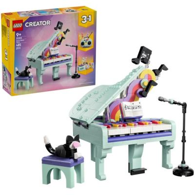 LEGO Creator - Hudební dekorace: Klavír s kočkou