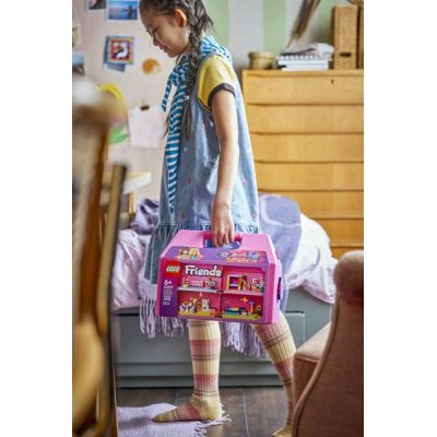 LEGO Friends - Kreativní kufřík a domek pro panenky