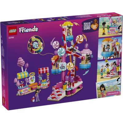 LEGO Friends - Kolotoč se sladkostmi a cupcaky