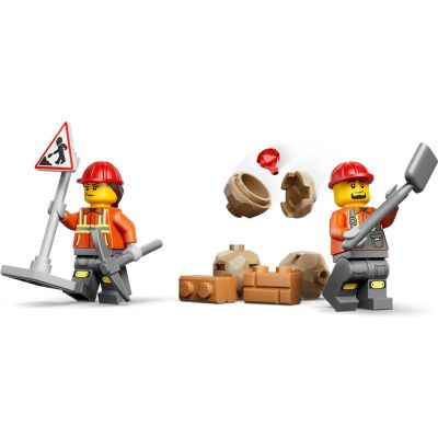 LEGO City - Žlutý nakladač s rypadlem