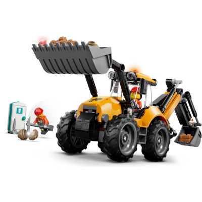 LEGO City - Žlutý nakladač s rypadlem
