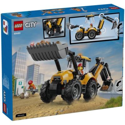 LEGO City - Žlutý nakladač s rypadlem
