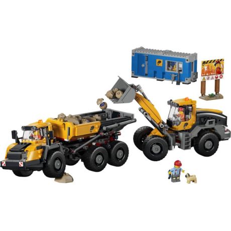LEGO City - Dömper és homlokrakodó