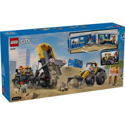 LEGO City - Sklápěč a čelní nakladač