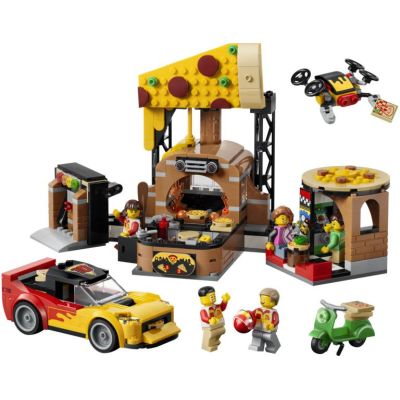LEGO City - Rozvoz pizzy a vozidla