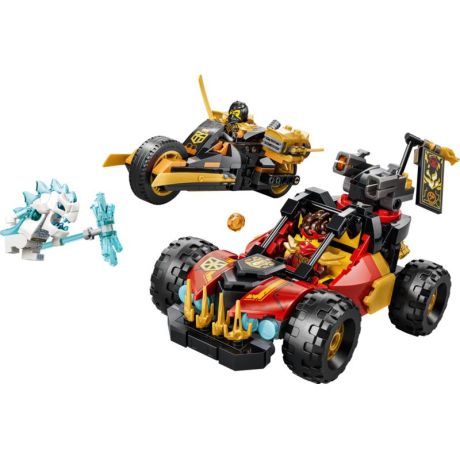 LEGO Ninjago - Kai és Cole megépíthető járművei