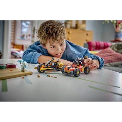 LEGO Ninjago - Kombinovatelná vozidla Kaie a Colea