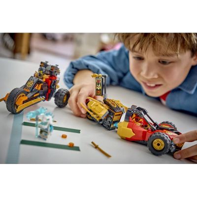 LEGO Ninjago - Kombinovatelná vozidla Kaie a Colea