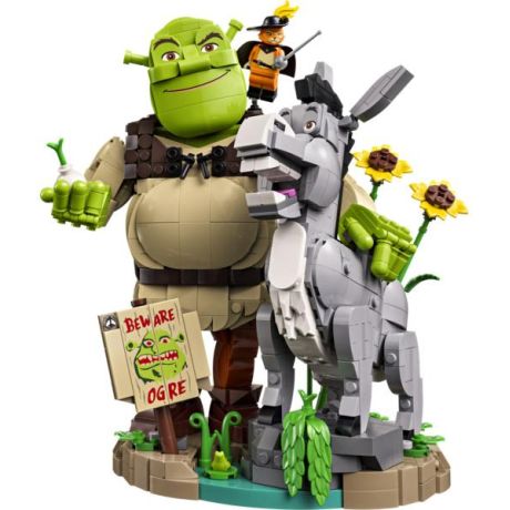 LEGO Shrek - Shrek, Szamár és Csizmás Kandúr