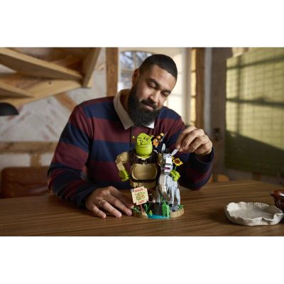 LEGO Shrek - Shrek, Oslík a Kocour v botách