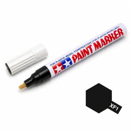 Tamiya 89301 MARKER XF-1 fekete festék matt | RCsvet