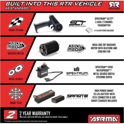 Arrma Mojave Grom 1:16 4WD RTR Kit