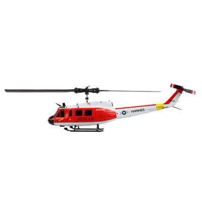 UH-1 TENGERÉSZETI SZABÁLYOZÓ KEFE NÉLKÜLI HELIKOPTER CP, 6 CSATORNÁS 6G/3D RTF | RCsvet