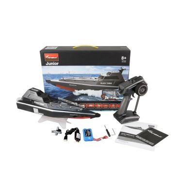 Amewi RC katonai hajó Turbo sugárhajtású 420 mm-es RTR fekete | RCsvet