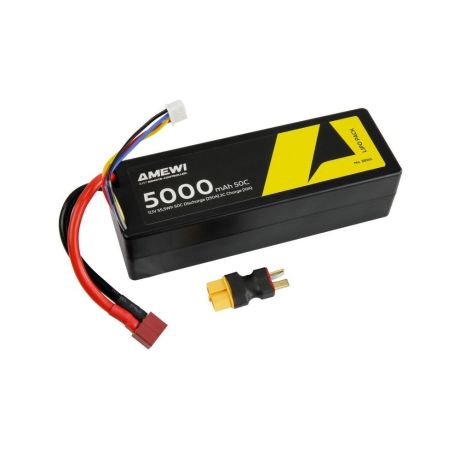 Lipo akkumulátor 3s 11.1V 5000mah 50C T-dugó, t-XT60 adapter | RCsvet