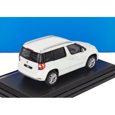 ABREX ŠKODA YETI SUV FACELIFT (RESTYLING) 2013 - WHITE 1/43