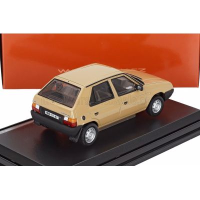 ABREX ŠKODA FAVORIT 136L 4-DOOR 1987 - LIGHT BROWN 1/43