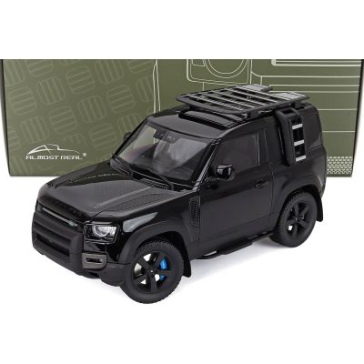 ALMOST REAL LAND ROVER NEW DEFENDER 90 2020 - BLACK 1/18