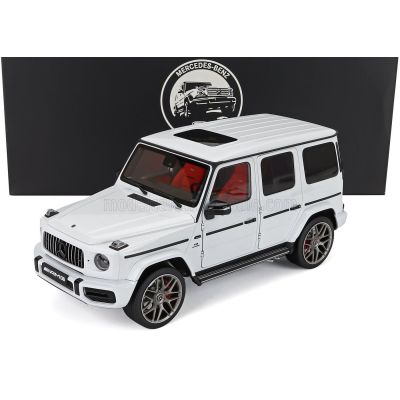 ALMOST REAL MERCEDES BENZ G-CLASS G63 AMG (W463) V8 BITURBO EDITION 55 2022 - WHITE 1/18