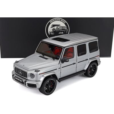 ALMOST REAL MERCEDES BENZ G-CLASS G63 AMG (W463) V8 BITURBO 2019 - SILVER 1/18