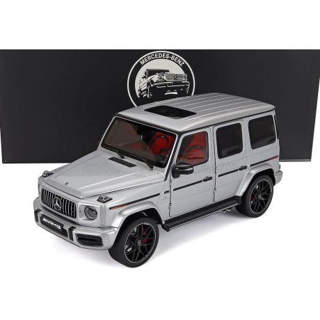 ALMOST REAL MERCEDES BENZ G-CLASS G63 AMG (W463) V8 BITURBO 2019 - SILVER 1/18