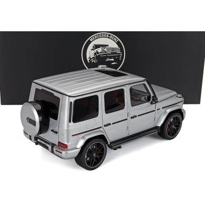 ALMOST REAL MERCEDES BENZ G-CLASS G63 AMG (W463) V8 BITURBO 2019 - SILVER 1/18