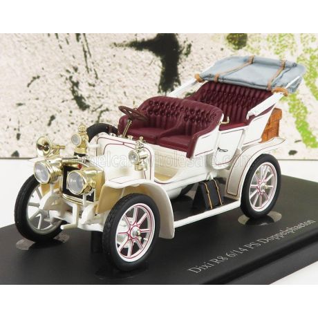 AUTOCULT BMW DIXI R8/16 PS DOPPELPHAETON GERMANY 1910 - WHITE 1/43