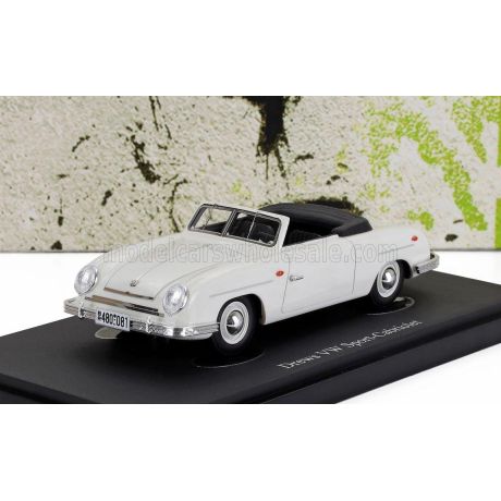 AUTOCULT VOLKSWAGEN SPORT CABRIOLET OPEN GERMANY 1949 - WHITE 1/43