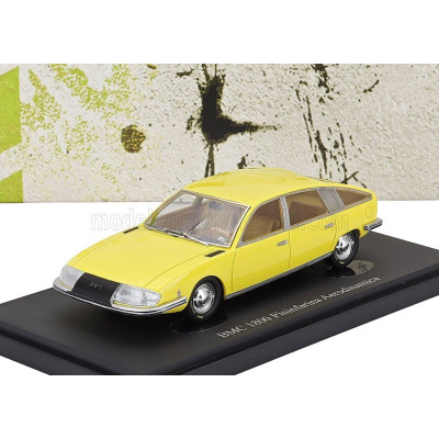 AUTOCULT BMC 1800 PININFARINA AERODINAMICA ITALY 1967 - YELLOW 1/43