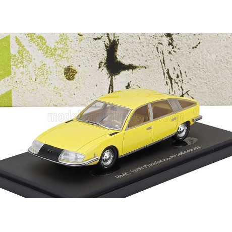 AUTOCULT BMC 1800 PININFARINA AERODINAMICA ITALY 1967 - YELLOW 1/43