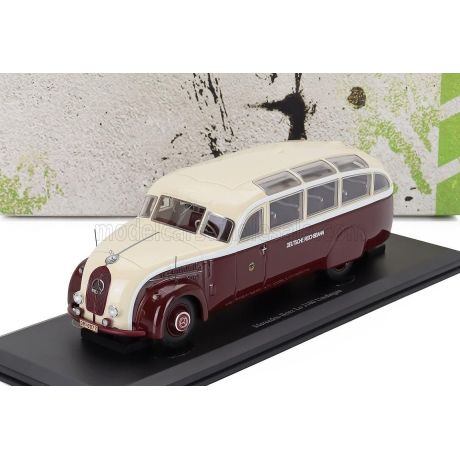 AUTOCULT MERCEDES BENZ LO 3100 UERDINGEN AUTOBUS GERMANY 1935 - IVORY RED 1/43