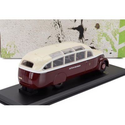 AUTOCULT MERCEDES BENZ LO 3100 UERDINGEN AUTOBUS GERMANY 1935 - IVORY RED 1/43