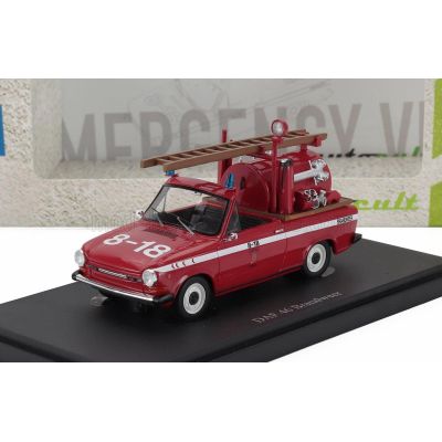 AUTOCULT DAF 46 BRANDWEER FIRE ENGINE PICK-UP THE NETHERLANDS 1974 - RED 1/43