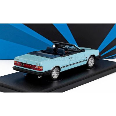 AVENUE43 VOLVO 760 GLE MERLBERG CABRIOLET OPEN SWEDEN 1985 - LIGHT BLUE 1/43