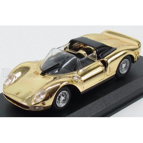 BEST MODEL FERRARI 330 P2 1965 - GOLD PLATED 24 KT 1/43