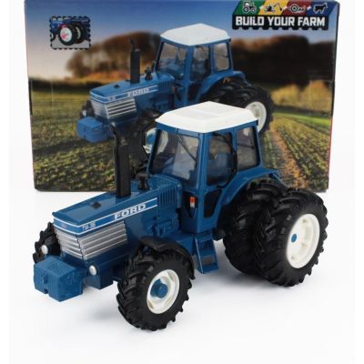BRITAINS FORD ENGLAND TW35 TRACTOR DUAL WHEELS 1981 - BLUE 1/32