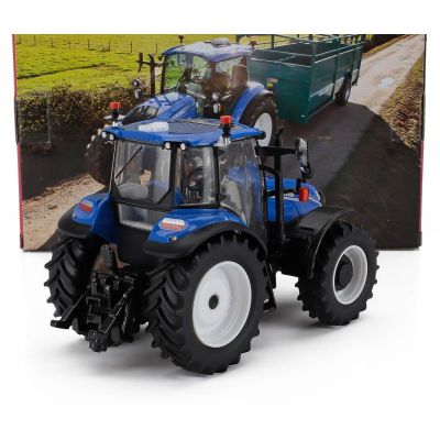 BRITAINS NEW HOLLAND T5.120 TRACTOR 2018 - BLUE BLACK 1/32