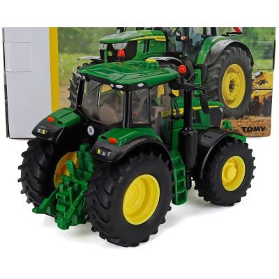 BRITAINS JOHN DEERE 6M 240 TRACTOR 2018 - GREEN YELLOW 1/32
