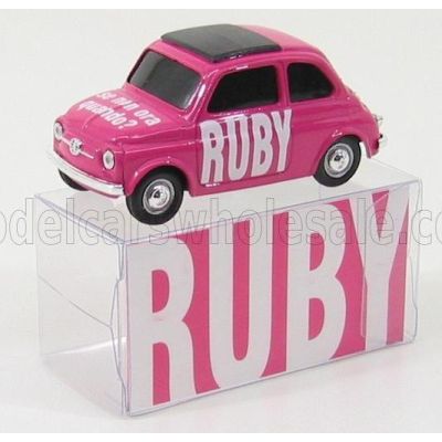 BRUMM FIAT 500 RUBY - SE NON ORA QUANDO? - PINK 1/43