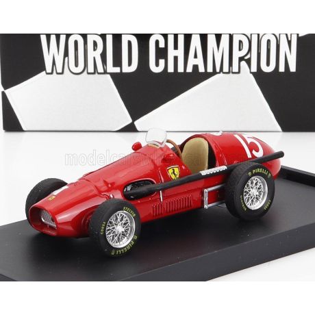 BRUMM FERRARI F1 500 F2 N 15 WORLD CHAMPION WINNER ENGLISH GP ALBERTO ASCARI 1952 - RED 1/43