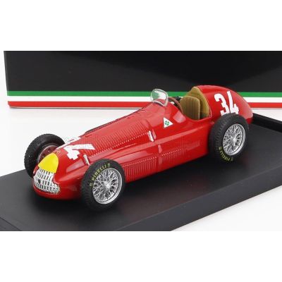 BRUMM ALFA ROMEO F1  158 N 34 WINNER MONACO GP 1950 JUAN MANUEL FANGIO - RED 1/43