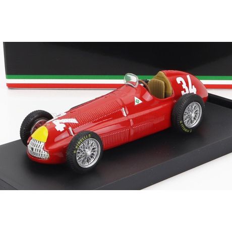 BRUMM ALFA ROMEO F1  158 N 34 WINNER MONACO GP 1950 JUAN MANUEL FANGIO - RED 1/43