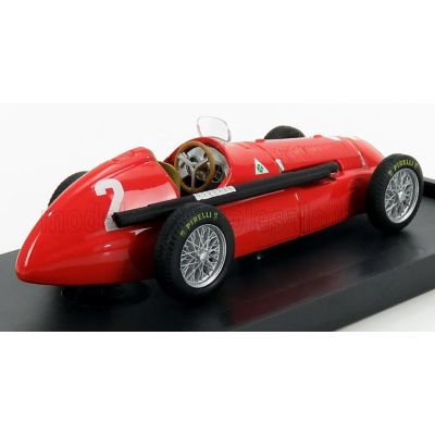 BRUMM ALFA ROMEO F1  158 N 2 WINNER GREAT BRITAIN EUROPE GP NINO FARINA 1950 WORLD CHAMPION - RED 1/43