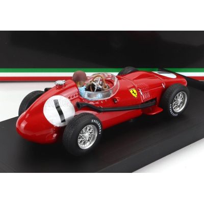 BRUMM FERRARI F1  DINO 246 N 1 WINNER BRITISH GP 1958 P.COLLINS - WITH DRIVER FIGURE - RED 1/43