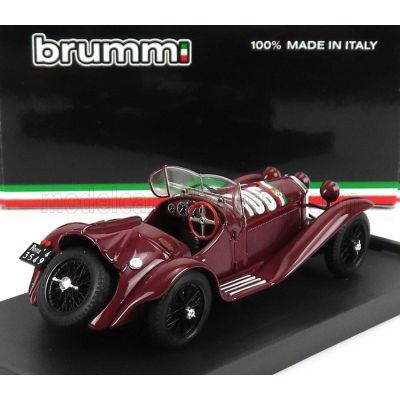 BRUMM ALFA ROMEO 2300 SPIDER N 106 WINNER MILLE MIGLIA 1932 B.BORZACCHINI - A.BIGNAMI - BORDEAUX 1/43