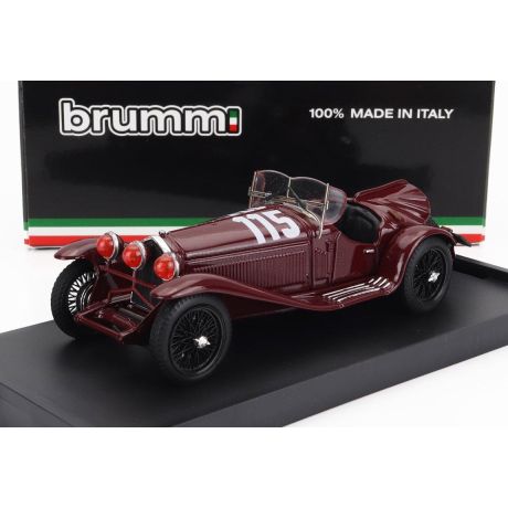 BRUMM ALFA ROMEO 2300 SPIDER N 115 MILLE MIGLIA 1932 R.CARACCIOLA - R.BONINI - BORDEAUX 1/43